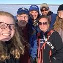 Group selfie in the tundra.